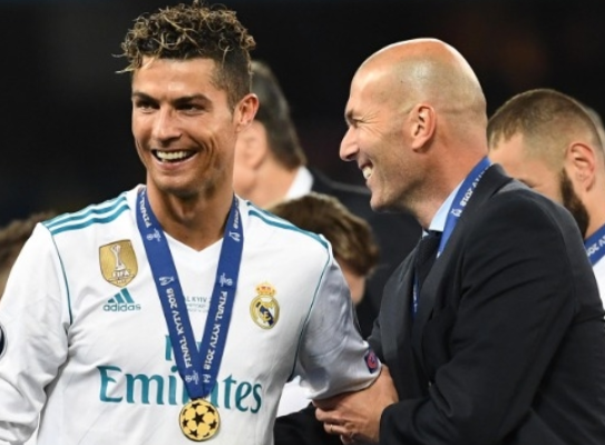 Zidane wants to join Ronaldo if he manages Paris next season